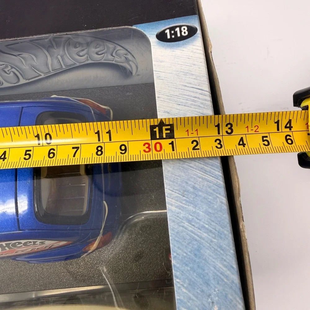 Hot Wheels‎ Chrysler Panel Cruiser 1:18 Diecast Blue Good Flame Graphics 29616